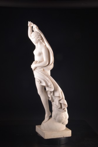 Night,, signed Caruji / Carrara 1872 - 