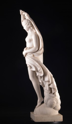 Night,, signed Caruji / Carrara 1872 - Napoléon III