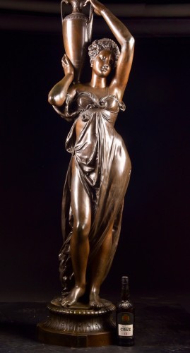 Napoléon III - Figure féminine grandeur nature, signée A. Carrier