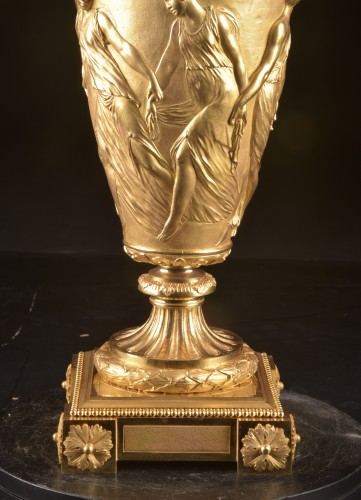 Monumental Napoléon III Eight-light Candelabra, Empire Style  - Lighting Style Napoléon III