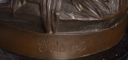 Sculpture  - Bather By L. Marchand after Étienne-Maurice Falconet (1716–1791)