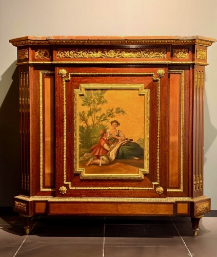 Cabinet en marqueterie signé Befort Jeune (1813–1880) - Napoléon III
