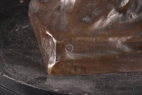 Ad Lumen, Émile-Louis Picault (1833–1915) - Sculpture Style Art nouveau