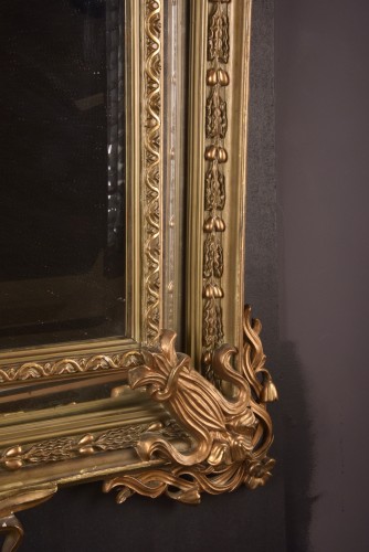 19th century - French Giltwood Mirror Circa 1885–1900