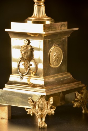 A Pair of French Empire Cassolettes  - 