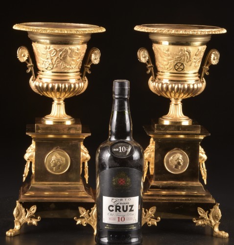 Empire - A Pair of French Empire Cassolettes 