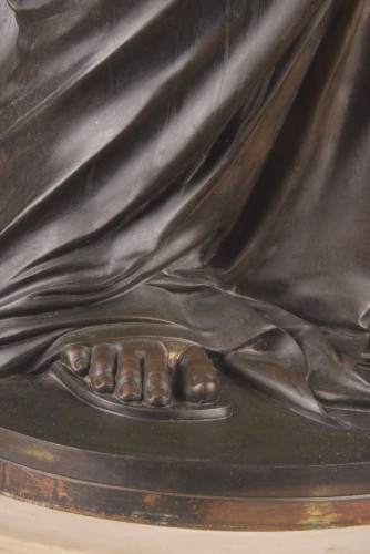 Antiquités - Albert-Ernest Carrier-Belleuse (1824–1887), Figure Porte-Torchère