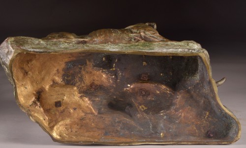 Antiquités - Edouard Drouot (1859–1945) Bronze Animal Group 