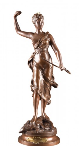 Auguste Levasseur – Diane Chasseresse, vers 1900