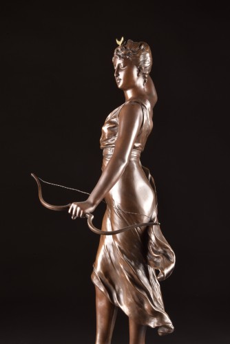 Antiquités - Auguste Levasseur – Diana The Huntress , Circa 1900