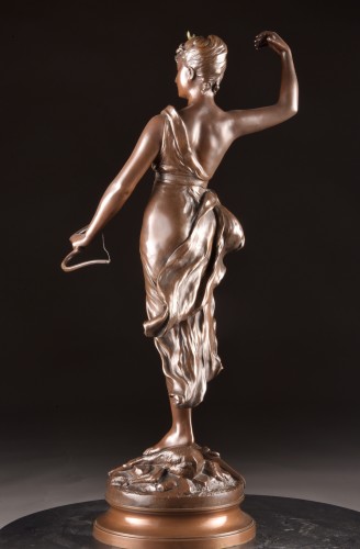 Antiquités - Auguste Levasseur – Diana The Huntress , Circa 1900