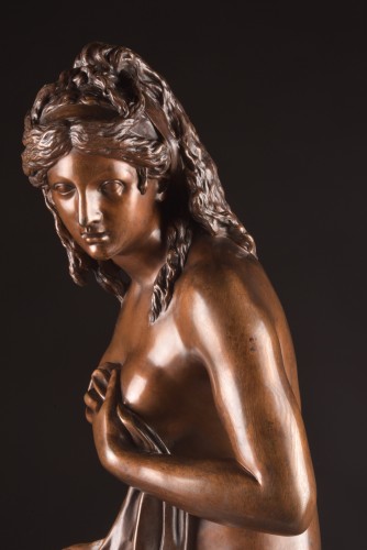 Sculpture  - The Nymph Amalthea and Her Goat After Pierre Julien (1731–1804) 