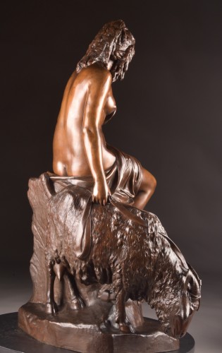 Antiquités - The Nymph Amalthea and Her Goat After Pierre Julien (1731–1804) 
