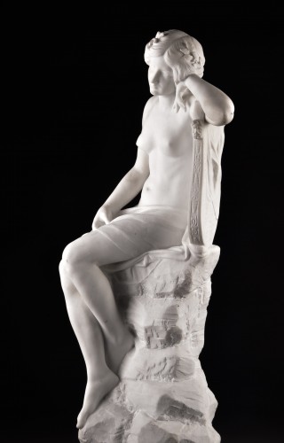 20th century - Meditazione by Italian sculptor Attilio Fagioli (1877–1966)