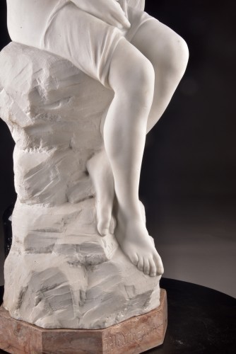 Antiquités - Meditazione by Italian sculptor Attilio Fagioli (1877–1966)