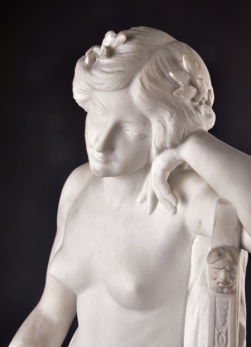 Antiquités - Meditazione by Italian sculptor Attilio Fagioli (1877–1966)