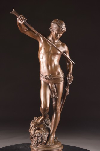 19th century - Antonin Mercié (1845–1916), – David Vainqueu