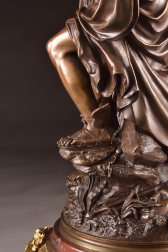 Jean-Louis Grégoire (1840–1890) Perseus Freeing Andromeda  - Sculpture Style Napoléon III