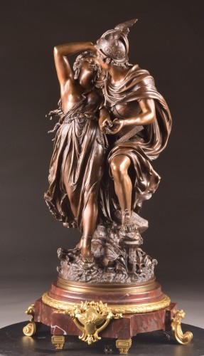 Sculpture  - Jean-Louis Grégoire (1840–1890) Perseus Freeing Andromeda 
