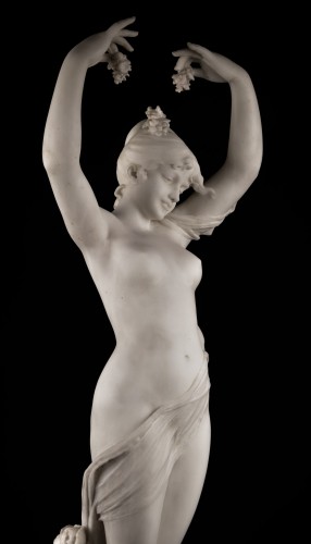 Cesare Lapini (1848 – after 1893) – Flora - Art nouveau