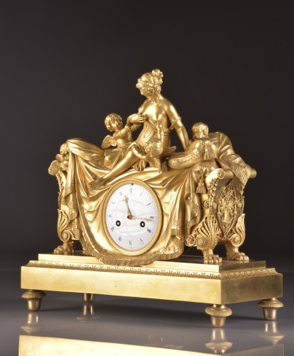 French Empire clock att. to Claude Galle  - Horology Style Empire