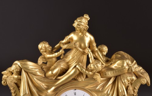 French Empire clock att. to Claude Galle  - 