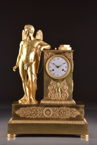 Allegory of poetry - French Empire clock - Horology Style Empire