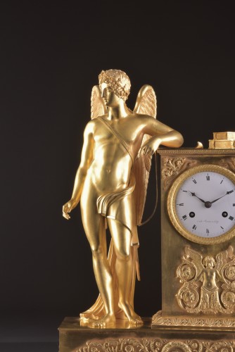 Horology  - Allegory of poetry - French Empire clock