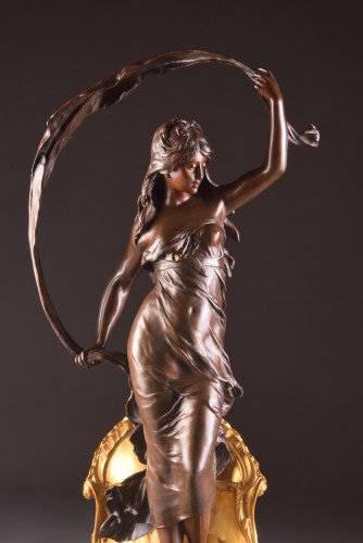 Le char de l'aurore - Louis Auguste Moreau vers 1880 - Sculpture Style 