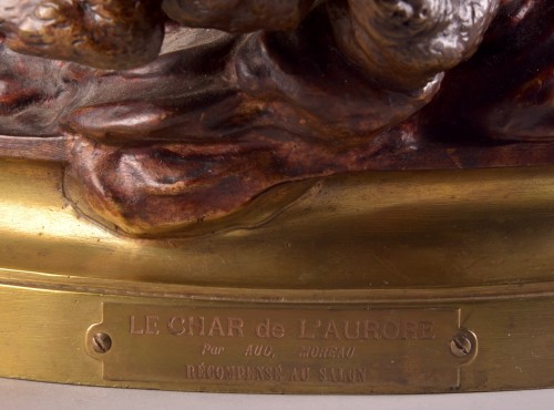 Antiquités - Le char de l'aurore - Louis Auguste Moreau vers 1880
