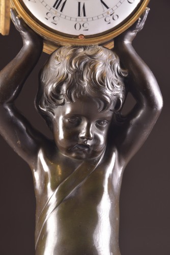 XIXe siècle - Putto porte le temps, modèle de Pierre-Philippe Thomire