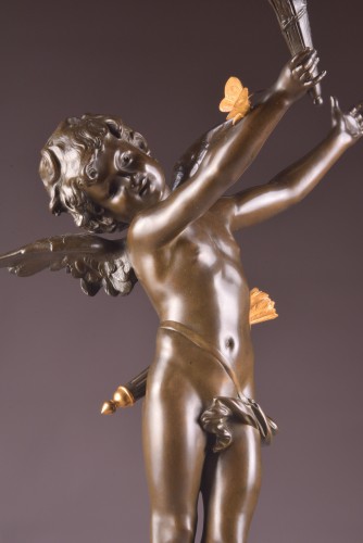 Cupid  - Auguste Moreau (1834 - 1917) - Sculpture Style Art nouveau