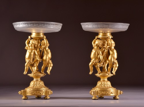 19th century - Exceptional Pair of 19th Century Candelabra/centerpiece