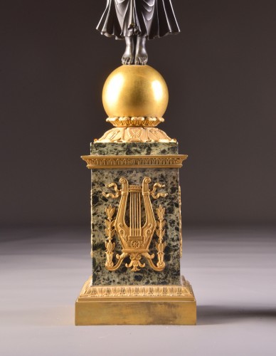 Grande paire de candélabres - attribué à Pierre-Philippe Thomire ( (1751-1843)  - Empire