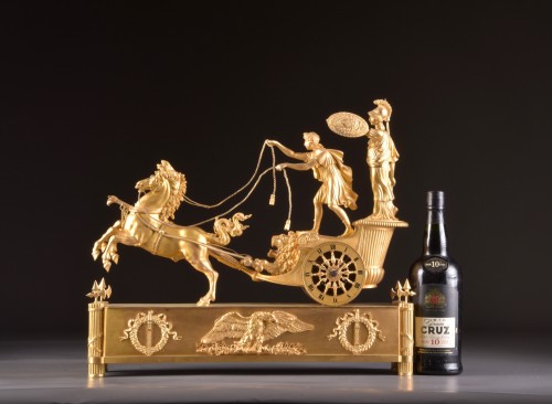 A large famous Empire chariot clock, Paris ca. 1805-1810 - Horology Style Empire