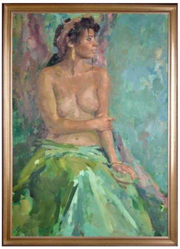 Large impressionist nude - Leny Noyen Pander, 1987