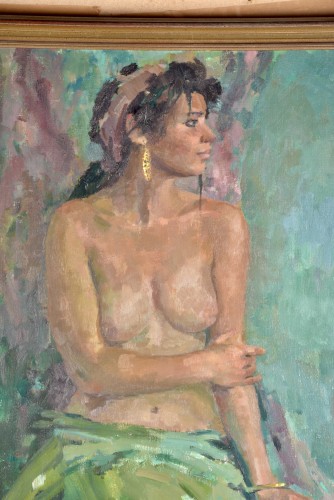 Large impressionist nude - Leny Noyen Pander, 1987 - Paintings & Drawings Style 