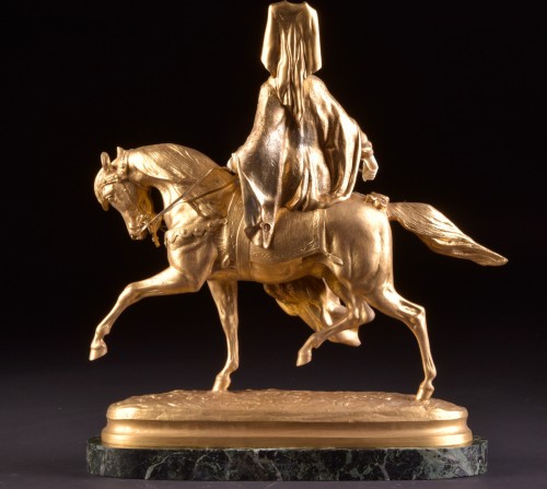 XIXe siècle - Dame à cheval - Joseph Victor CHEMIN (1825-1901)