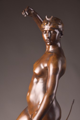 Diana the Huntress- Alexandre Falguière (1831 - 1900) - Art nouveau