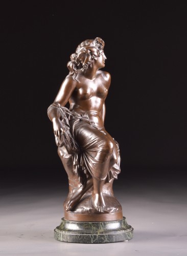 Sculpture Sculpture en Bronze - Bacchante - J. Clesinger (1814-1883)