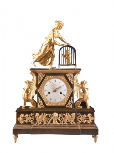 LEROY A PARIS ( 1805) - A large French Empire mantel clock 