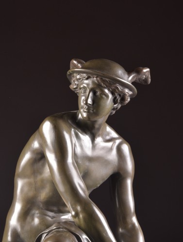 Hermes by Jean-Marie Pigalle (1792-1857) - Sculpture Style 