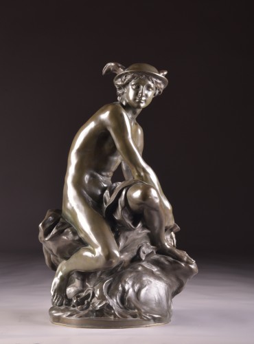 Hermes by Jean-Marie Pigalle (1792-1857) - 