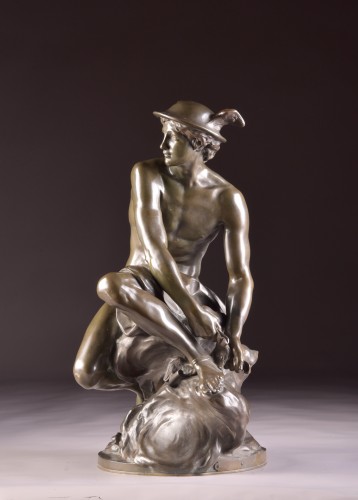 Antiquités - Hermes by Jean-Marie Pigalle (1792-1857)