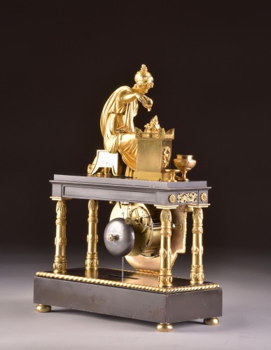 Antiquités - Pendule commémorative française