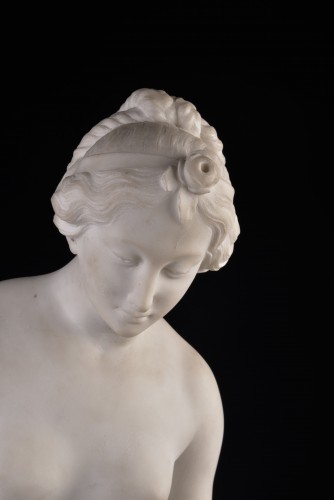 Baigneuse en marbre d'après Étienne-Maurice Falconet (1719-1791) - Napoléon III