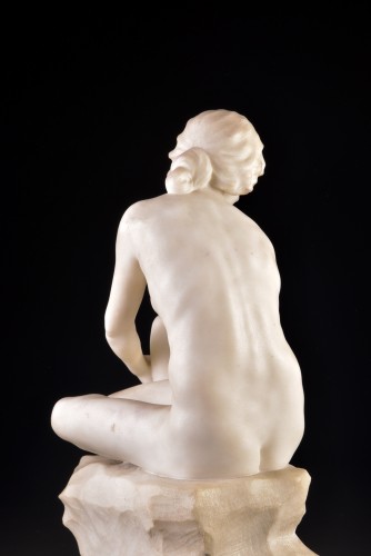 Jeune femme nue à l'amphore - G. PUGI (1850-1915) - Art nouveau
