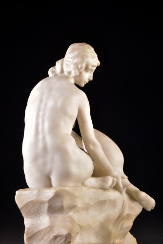 Antiquités - Jeune femme nue à l'amphore - G. PUGI (1850-1915)