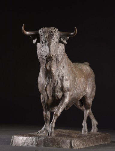 XXe siècle - 'Toro de Solida' par BENLLIURE, M. (Mariano Benlliure, 1862-1947)