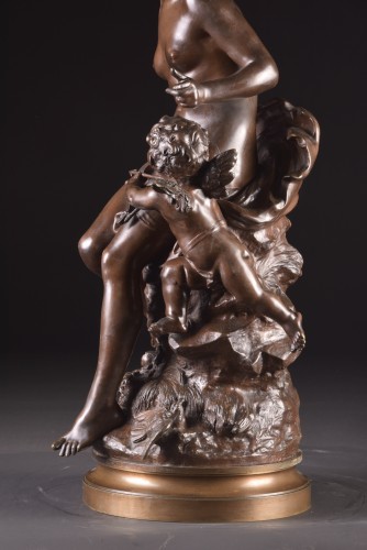Auguste Moreau (1834-1917) - Vénus désarmant Cupidon - Art nouveau